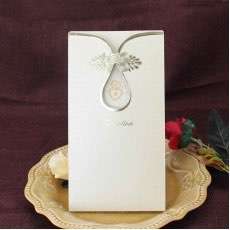 Cheap Invitation Card Pocket Invitation Foil Printing Wedding Invitation Customized